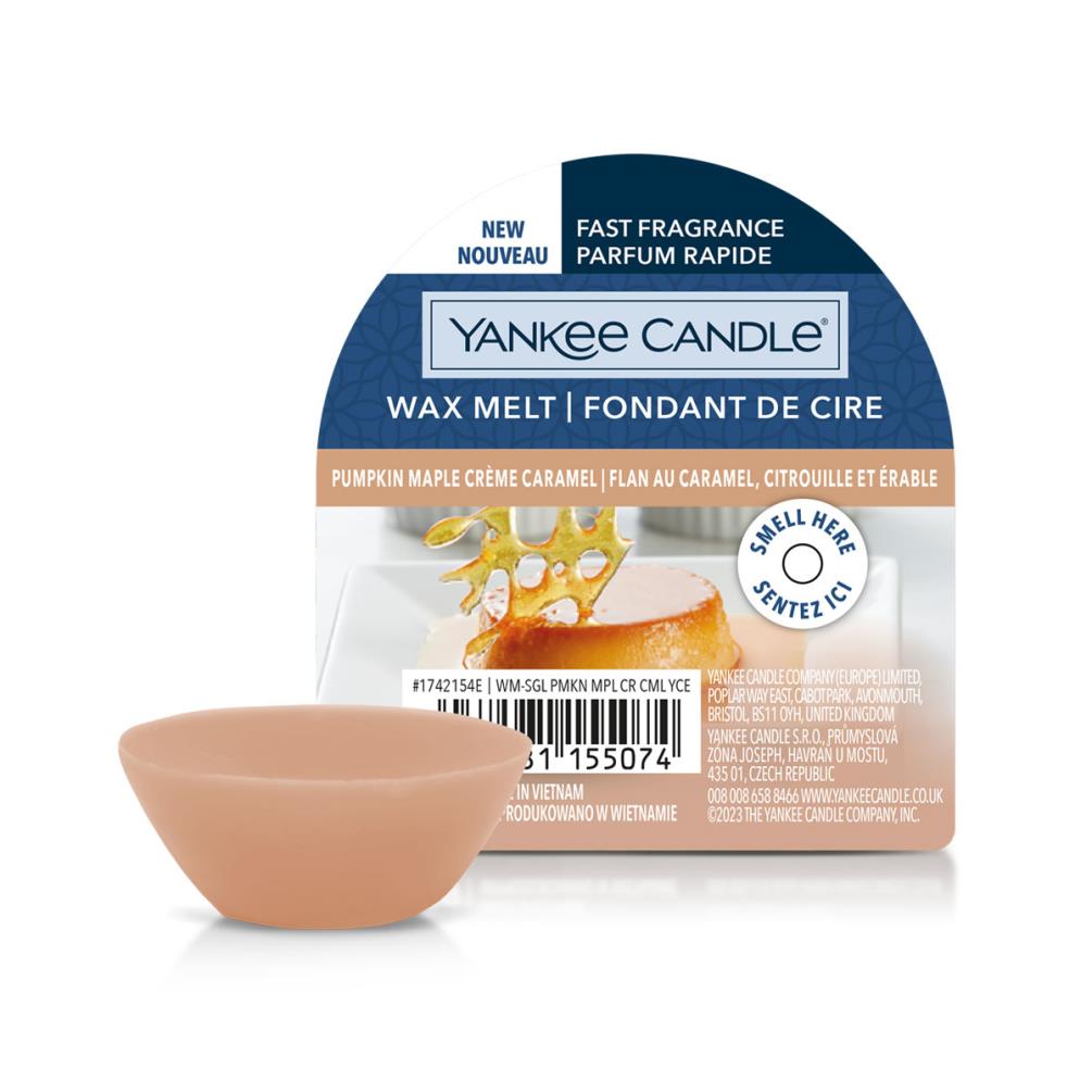 Yankee Candle Pumpkin Maple Creme Caramel Wax Melt £2.24